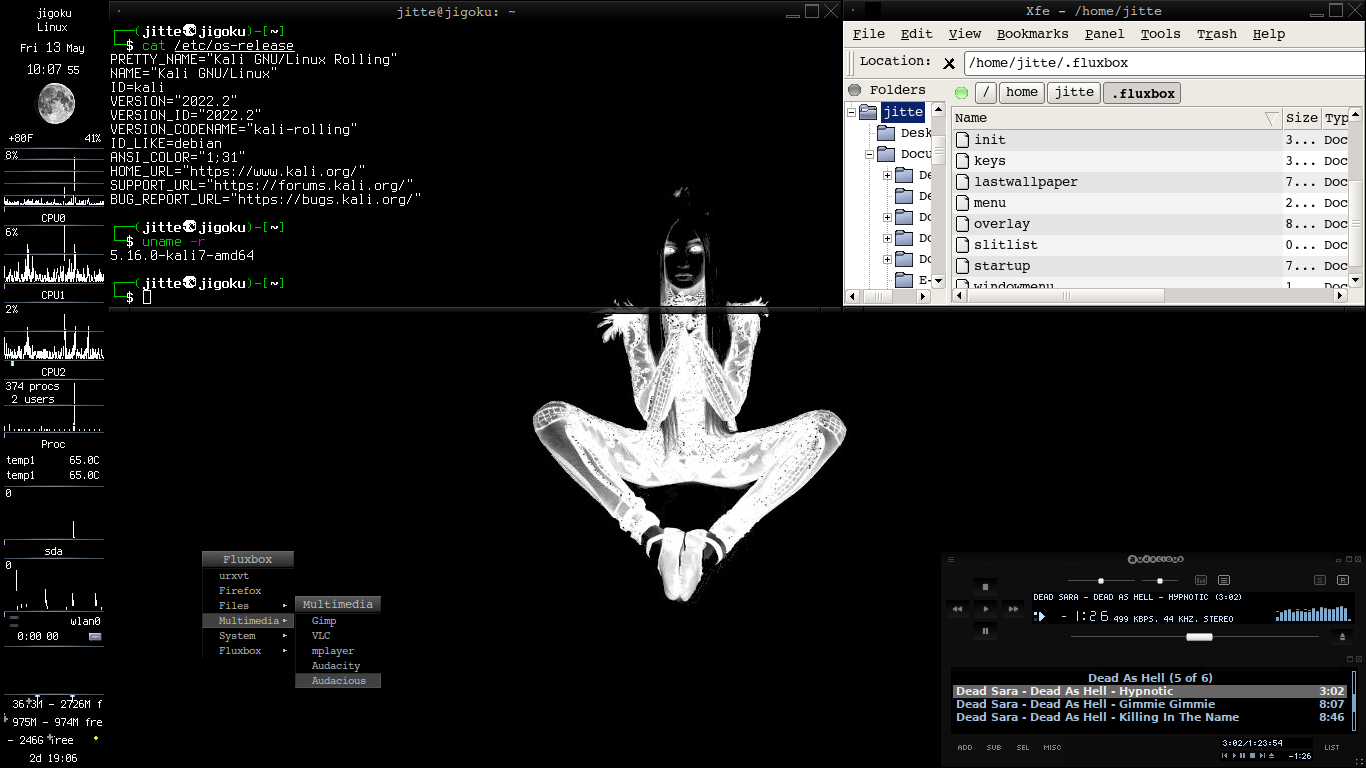 Fluxbox Window Manager